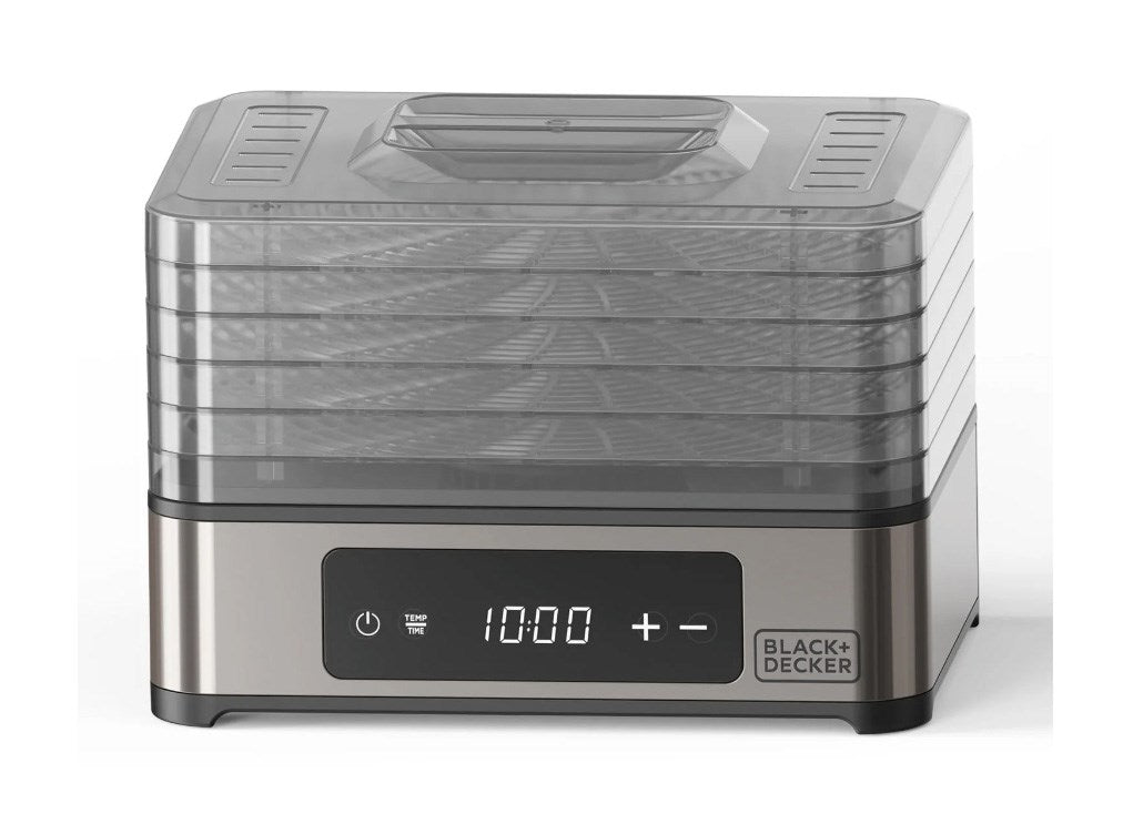 BLACK+DECKER Dehydrator 400 W for Fruits, Mushrooms, and Vegetables ES9530010B