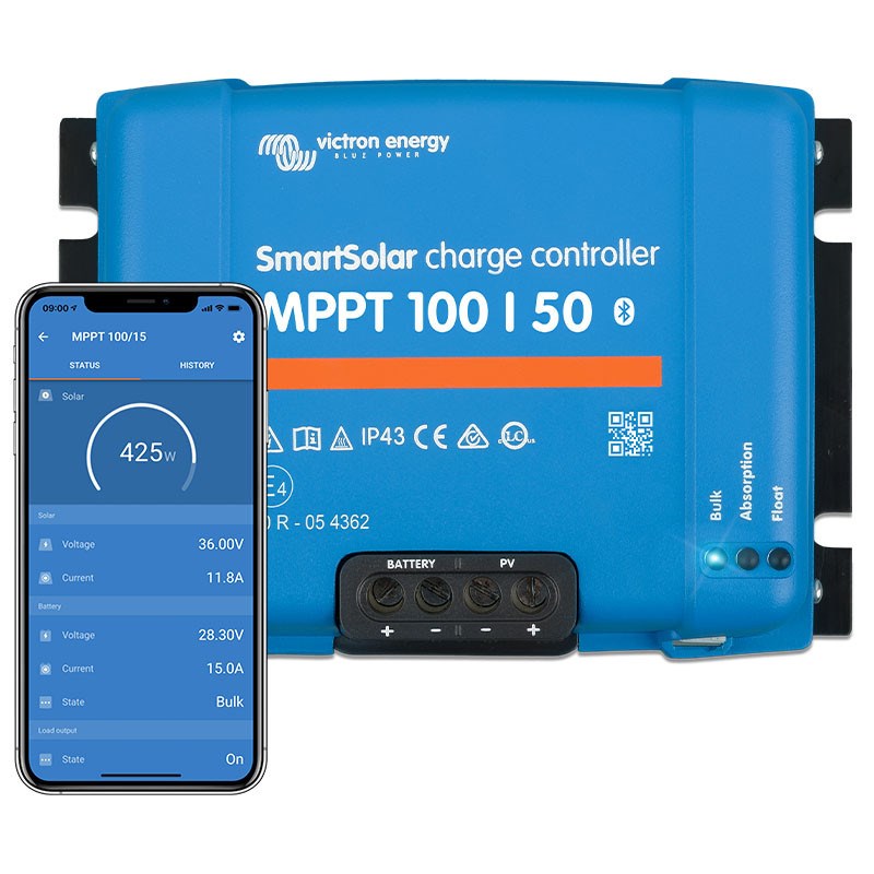 SmartSolar MPPT 100/50 Charge Controller