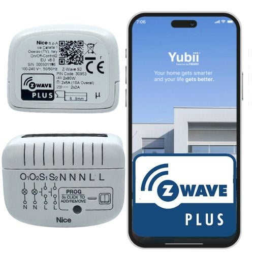 Nice Smart Relay NICE FGS-225 EU - 40 g - 20 mm x 60 mm x 90 mm