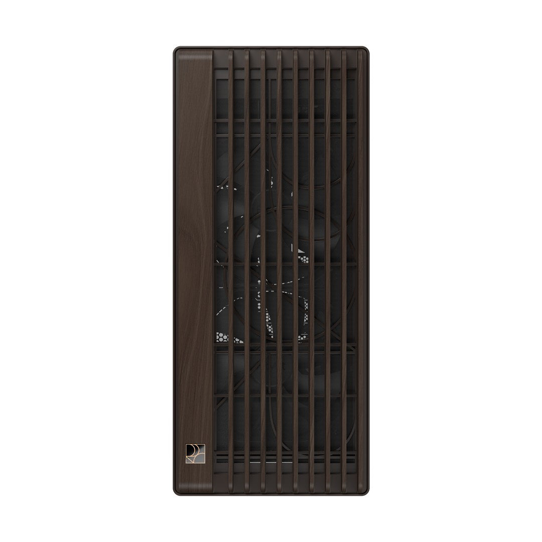 ASUS ProArt PA602 Wood Edition Retro Brown - Tempered Glass Panel Midi Tower
