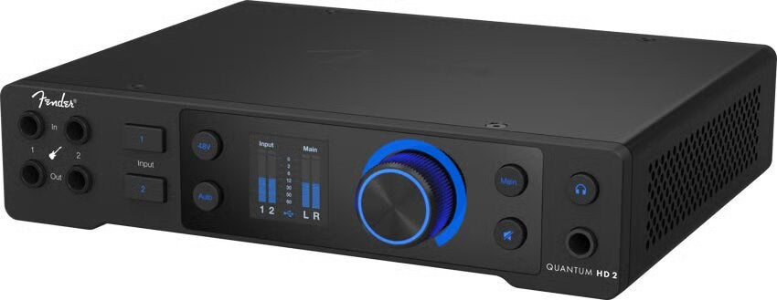 Fender Quantum HD 2 EU - USB-C Audio Interface - Studio Use - FENDER QUANTUM HD 2 EU