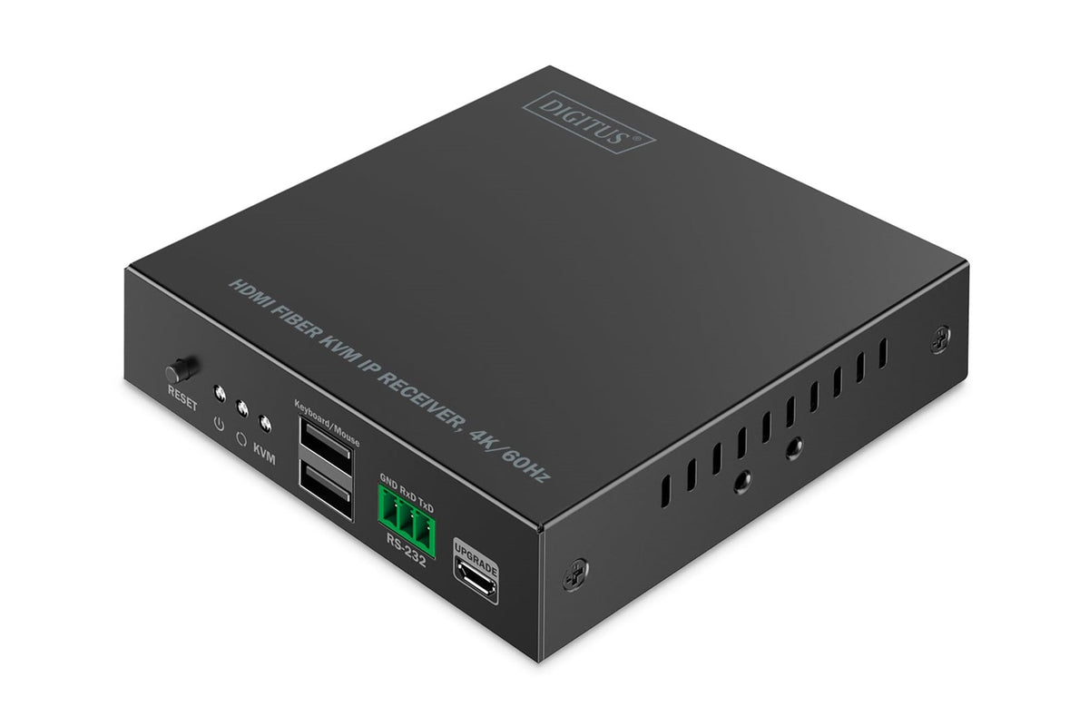 DIGITUS HDMI Fiber KVM IP Receiver 4K/60Hz - Digital/Display/Video (DS-55349)