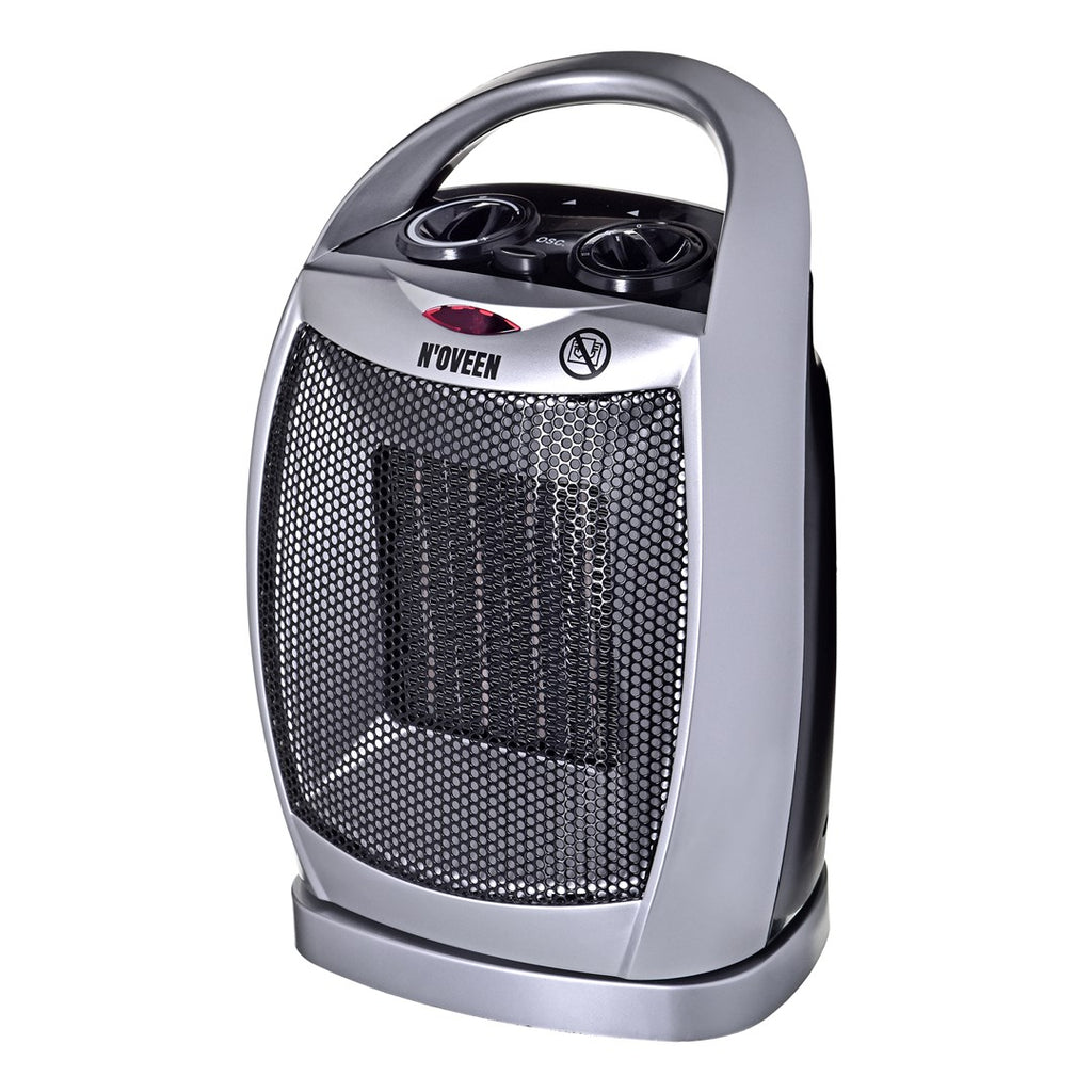 Noveen PTC09 Indoor Grey 1500 W Fan electric space heater