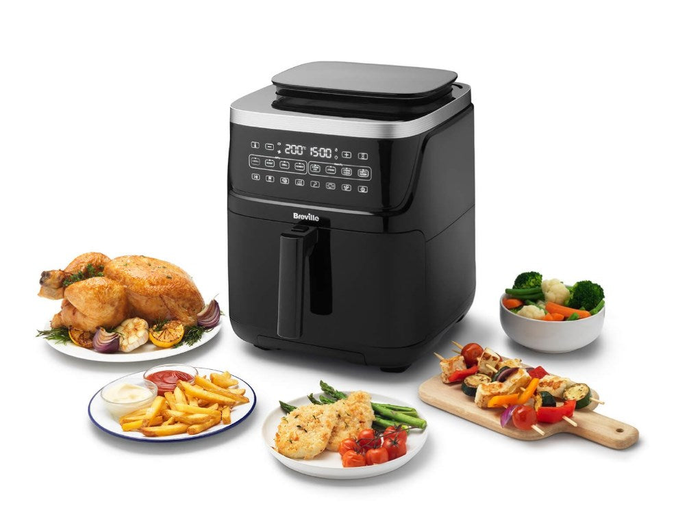 Breville VDF133X Oil-Free Steam Fryer 7 L 1700 W Black