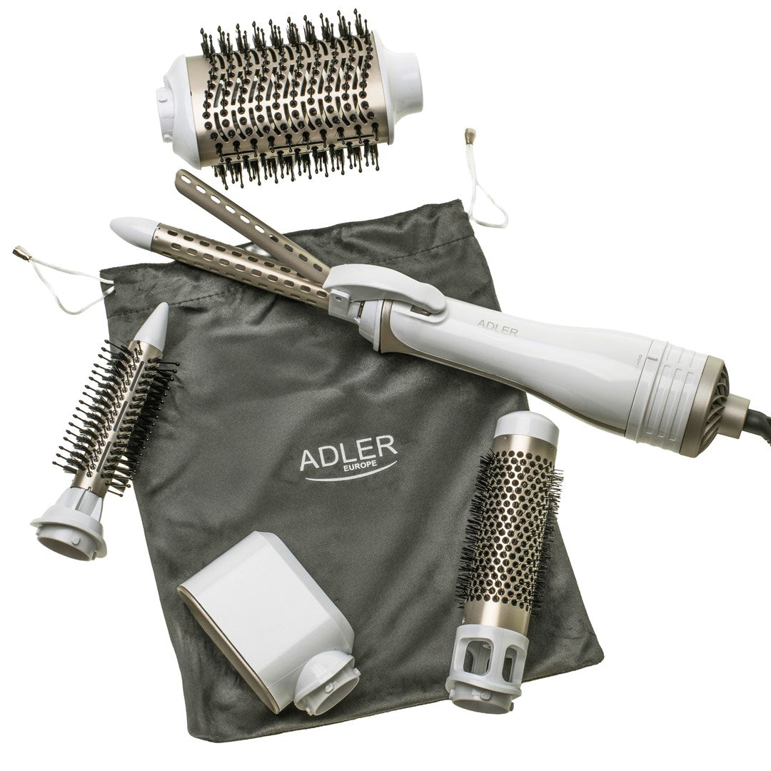 ADLER AD 2027 Hair Dryer and Curler White