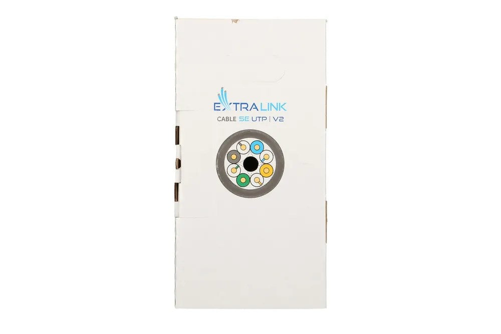 Extralink CAT5E UTP (U/UTP) V2 Internal Twisted-Pair Network Cable 305 m