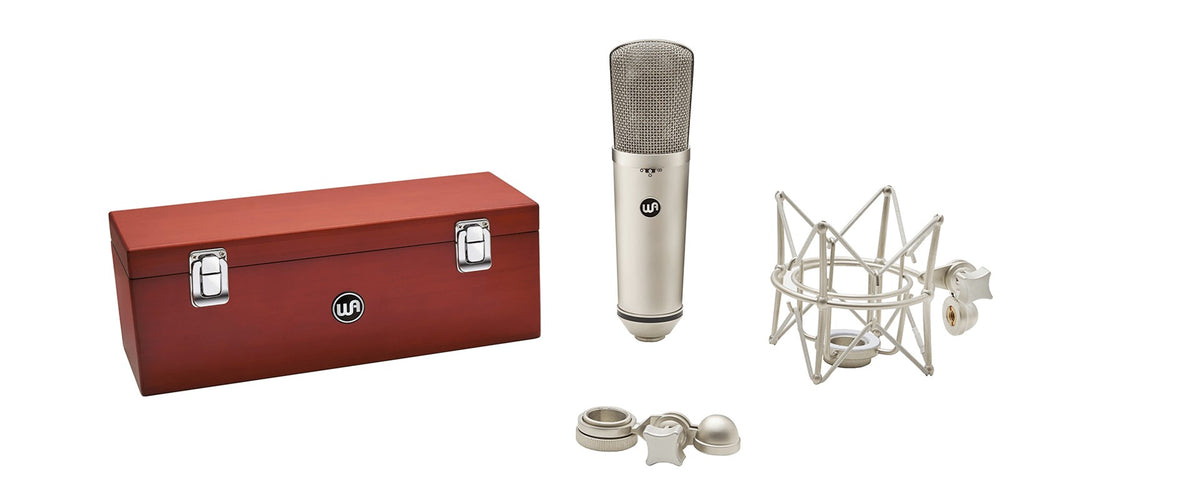 Warm Audio WA-87R2 microphone Grey Studio microphone
