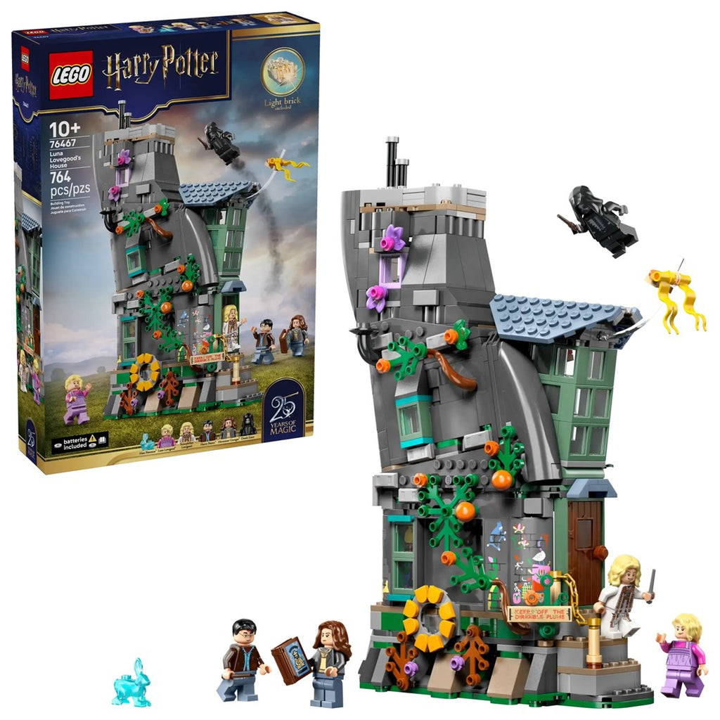 LEGO HARRY POTTER Luna Lovegood's House Building Set 76467