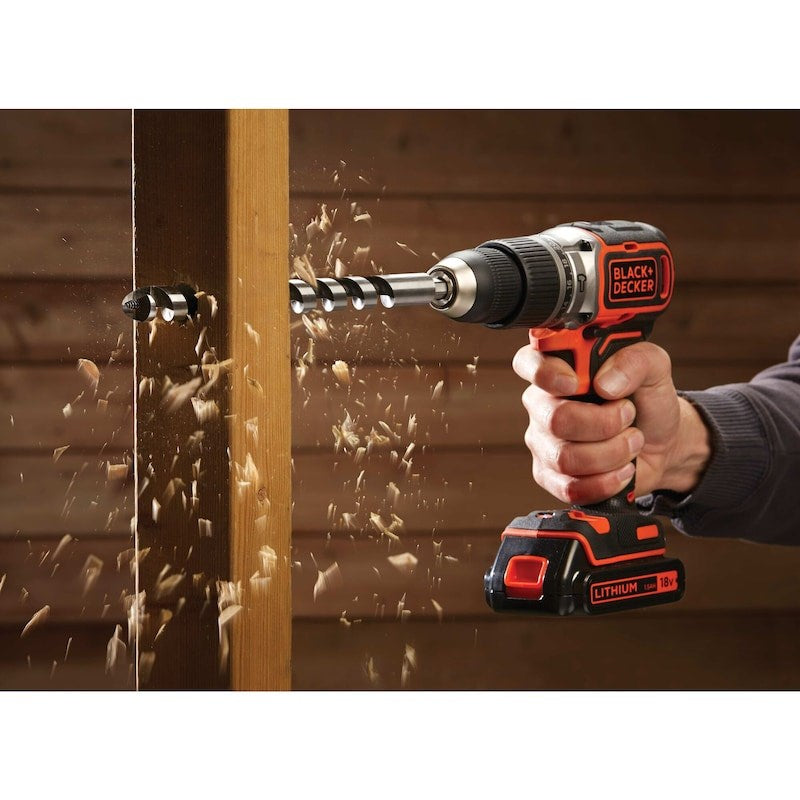 BLACK+DECKER Drill 18V 1650 RPM Keyless 1331319