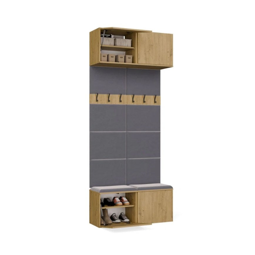 HAGA II 2W Wardrobe – Artisan Oak