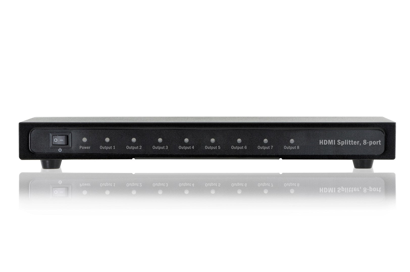 DIGITUS Professional DS-43302 - Video-/Audio-Splitter - 8 x HDMI - Desktop (DS-43302)