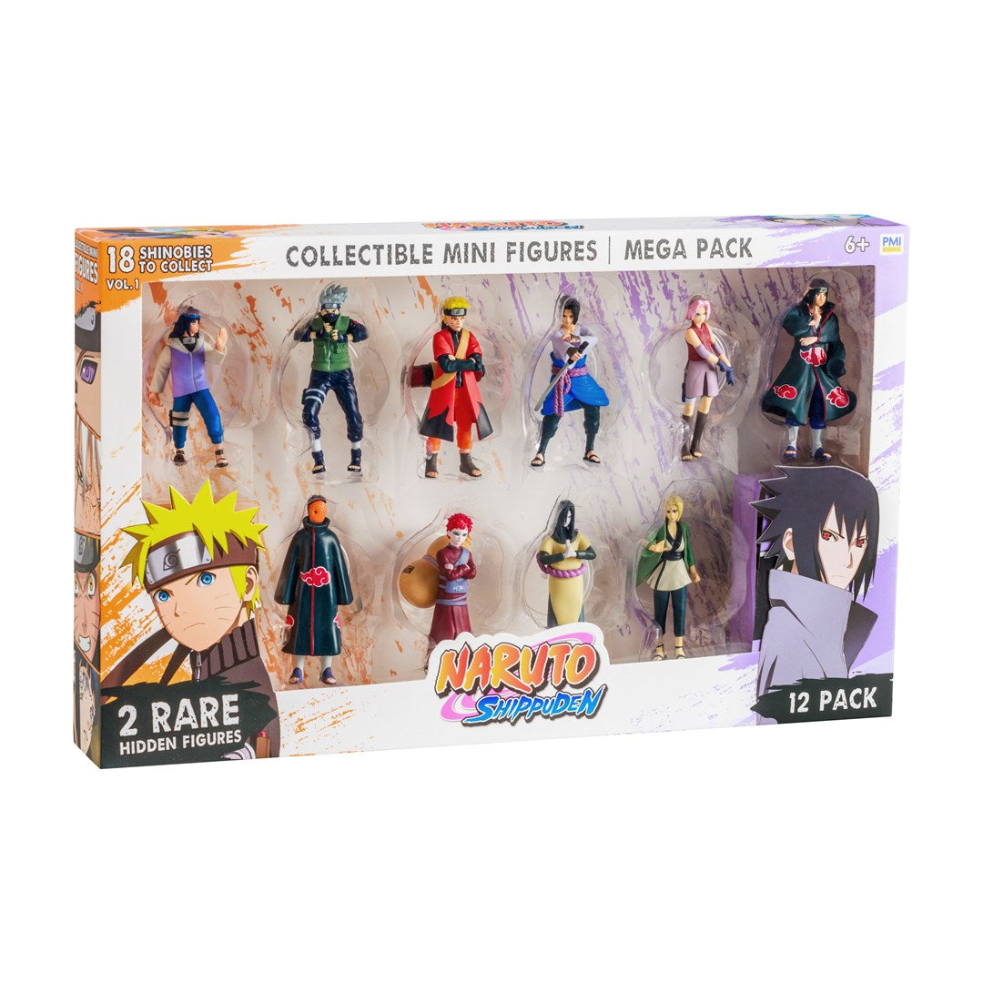 NARUTO SHIPPUDEN Figures - 12 Pack Deluxe Edition Ver. B