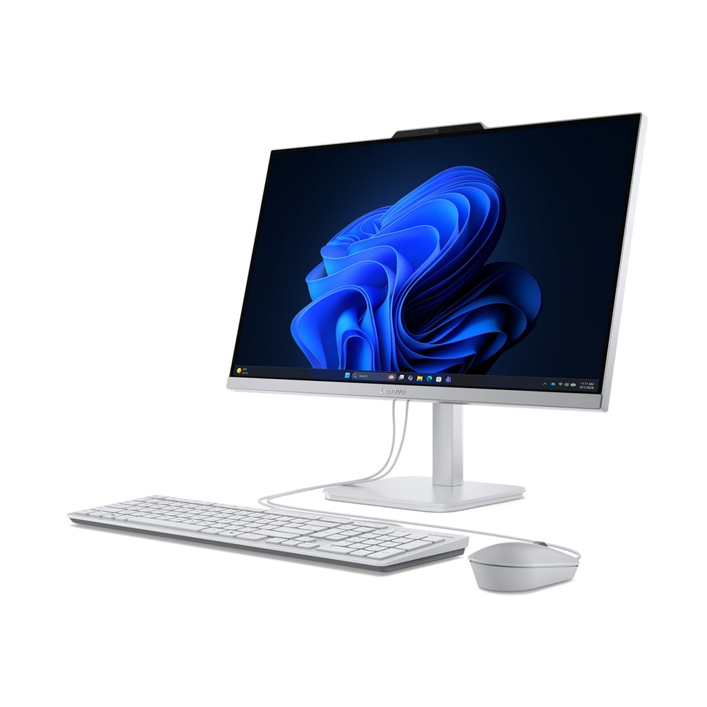 Lenovo A105 24 All-in-One PC AMD Ryzen 5 40 8GB LPDDR5 512GB SSD 23.8" FHD Windows 11 Home Grey
