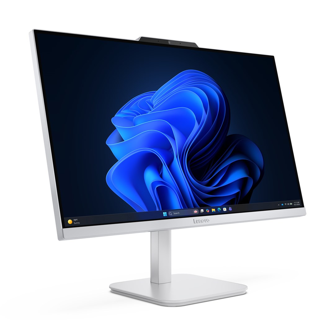 Lenovo A105 24 All-in-One PC AMD Ryzen 5 40 8GB LPDDR5 512GB SSD 23.8" FHD Windows 11 Home Grey