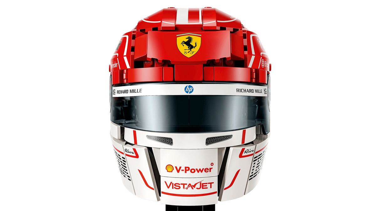 LEGO EDITIONS 43014 Scuderia Ferrari HP Charles Leclerc Helmet Building Blocks 886 Pieces Ages 14+