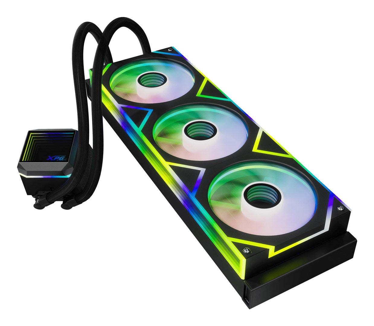 XPG LEVANTE II 360 - all-in-one water cooling  12 cm (black)