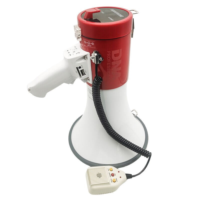 MEGA2 Megaphone Voice Amplifier 50W USB Bluetooth AUX Micro SD