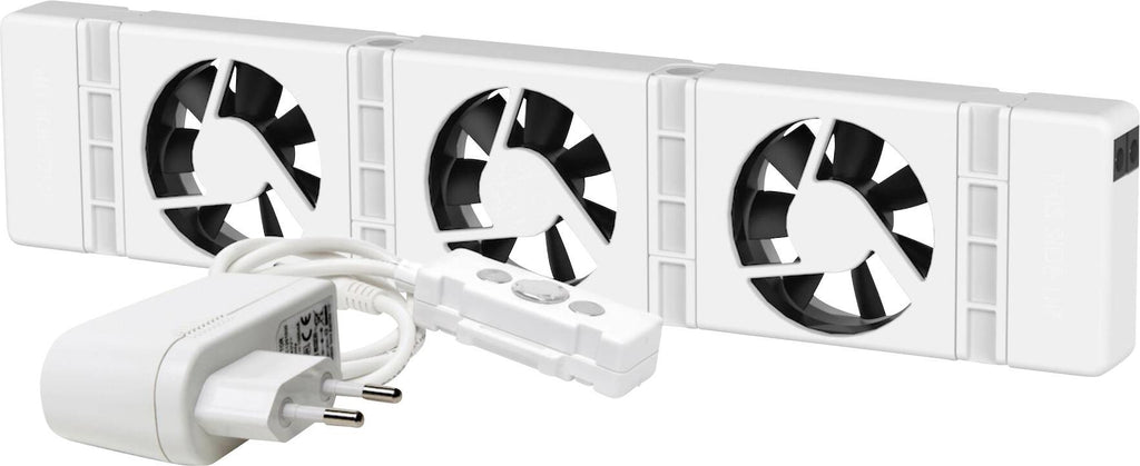 SpeedComfort Mono Set White Fan Heater Booster for Radiators SC-M