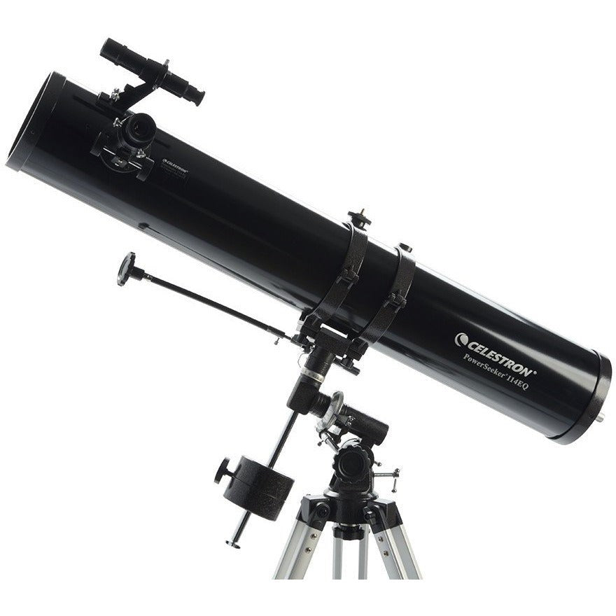 Celestron PowerSeeker 114EQ Refractor 45x Black