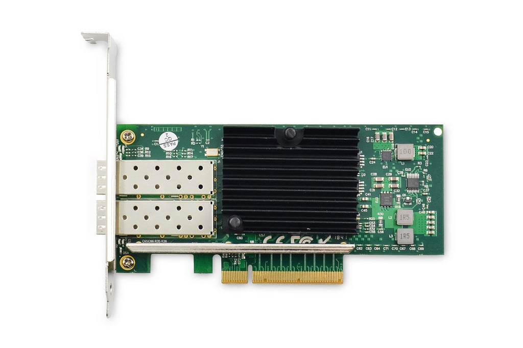 SFP 2 Port 10G PC/Expresskarte Intel JL82599ES Chipset Optical und Copper - PCI (DN-10162)