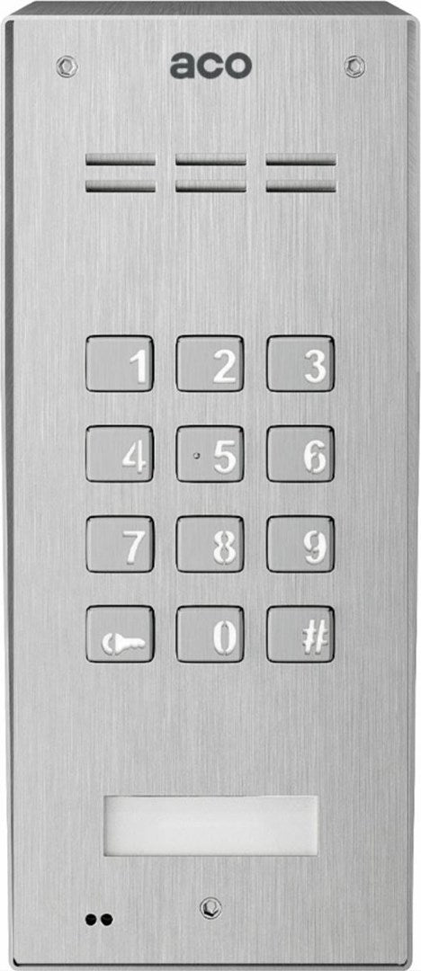 ACO FAM-P-ZSACC NT Surface-Mounted Panel - Combination Lock - Model FAM-P-ZSACC NT