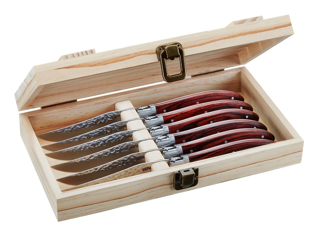 Set of 6 RANCHO steak knives