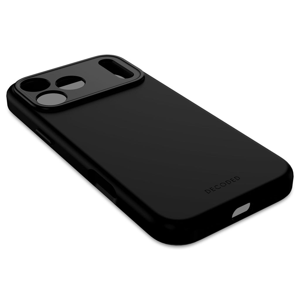Decoded Silicone Case iPhone 17 Pro Max Black with MagSafe (D25IPO17PKBCS9PK)