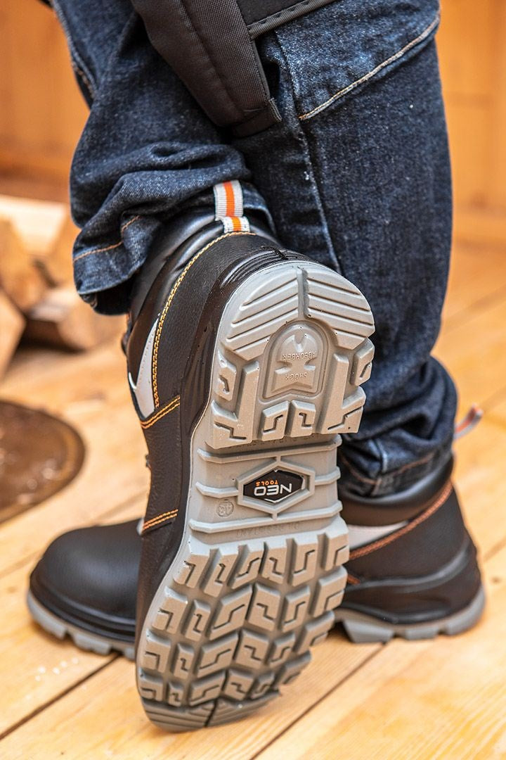 NEO TOOLS Safety Boots S1P Size 46 Steel Toecap Model TOP-82-027