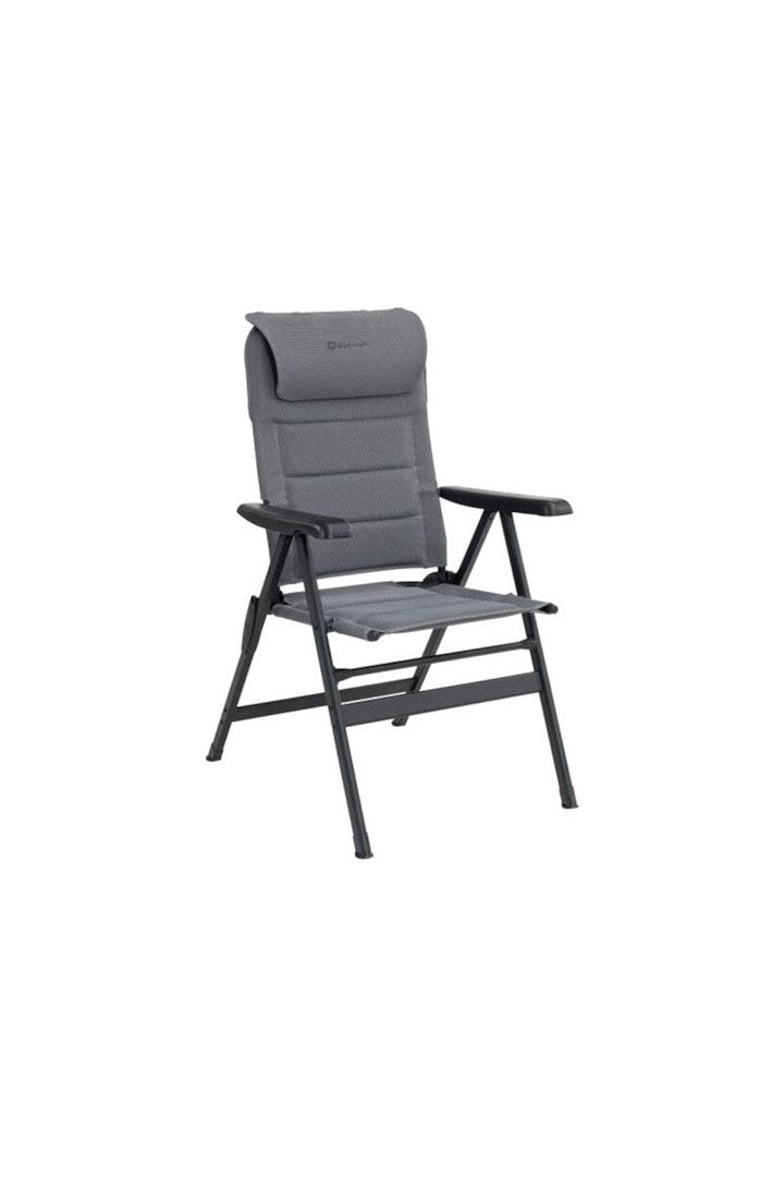 Camping Chair Kenai OUTWELL - Grey - Adjustable Headrest - 150 kg Max Load