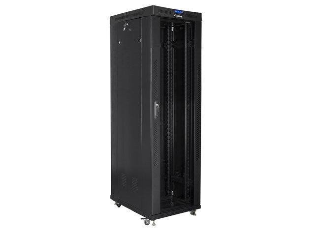 Lanberg FF01-6042-12BL Rack Cabinet 42U Freestanding Black