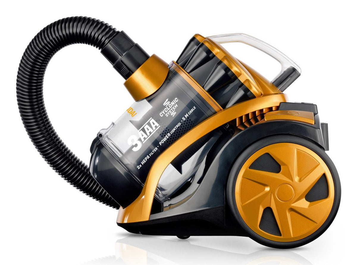 Hyundai VC014 Cylinder Vacuum Cleaner 800W 1.3 L Bagless 78dB Noise Level
