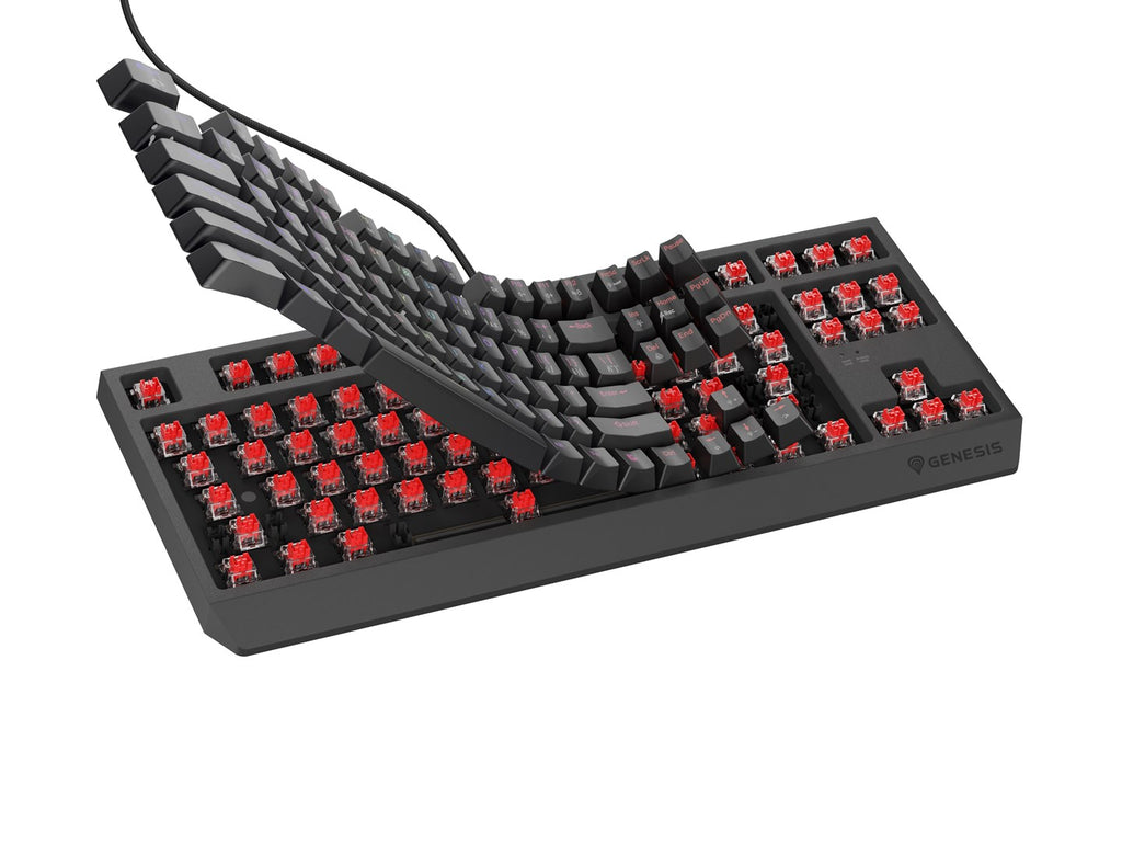 GENESIS Thor 230 TKL Keyboard Outemu Red RGB Backlight NKG-2209