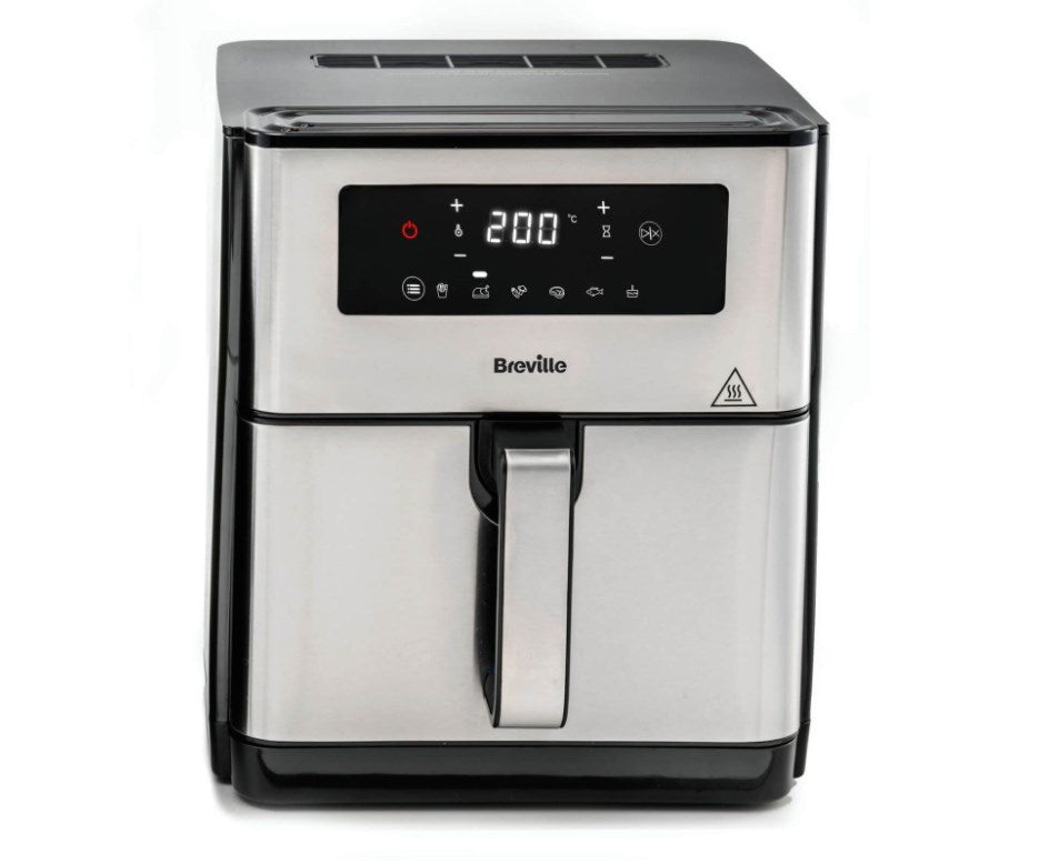 Breville Fat-Free Deep Fat Fryer 9 L 1700W 6 Programs VDF131X