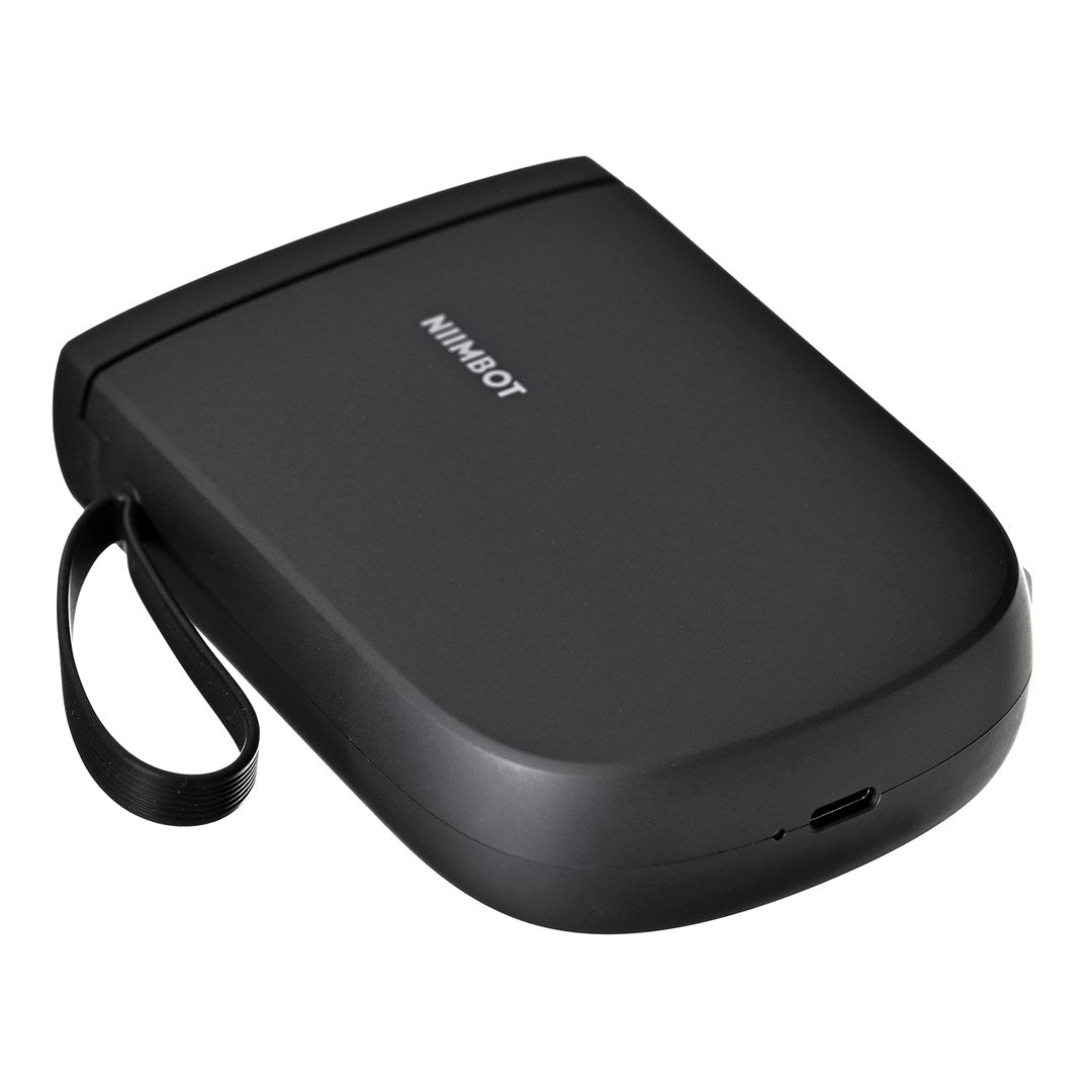 Niimbot D11-H Smart Black Label Printer with Label Roll