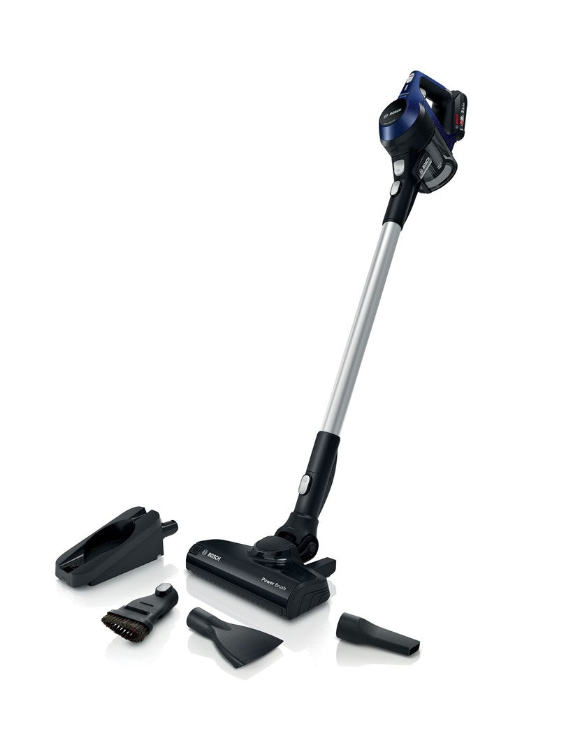 Bosch Serie 6 Stick Vacuum BBS611MAT Battery Bagless 0.3 L Blue 2.5 Ah