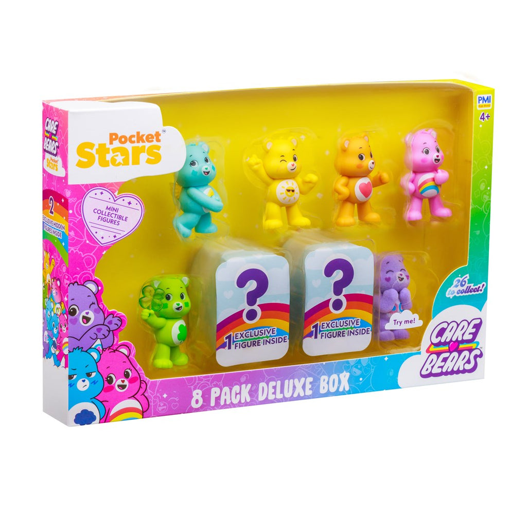 P.M.I. Kids World Care Bears S1 Figures 8 Pack Deluxe Box Assortment CB2070