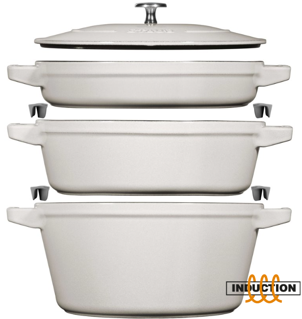Staub La Cocotte 4.2 L Round Cast Iron Casserole Dish