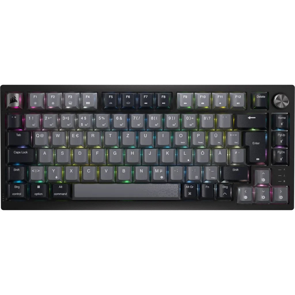 Corsair K65 PLUS WIRELESS 75% RGB Mechanical Gaming Keyboard, 1660 g, Model 33549428