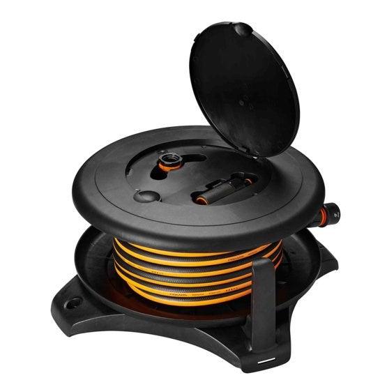 FISKARS HOSE REEL SOLID L 1/2 30 m WATERWHEEL