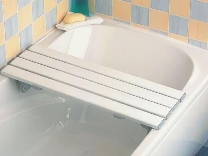 RF-851 Bath Bench 4 Slats - Adjustable Length - 181 kg Capacity
