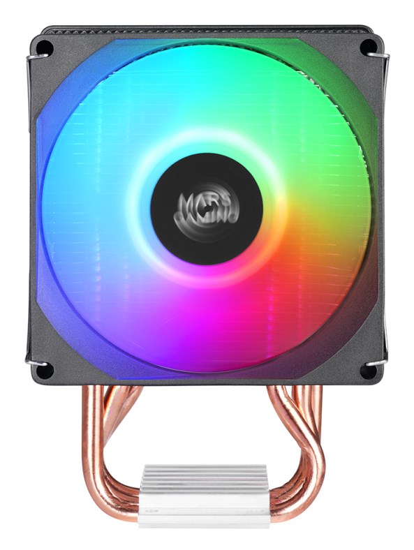 TACENS CPU Cooler 1 Fan 3 Heat Pipes Black TACMARS-MCPUX3