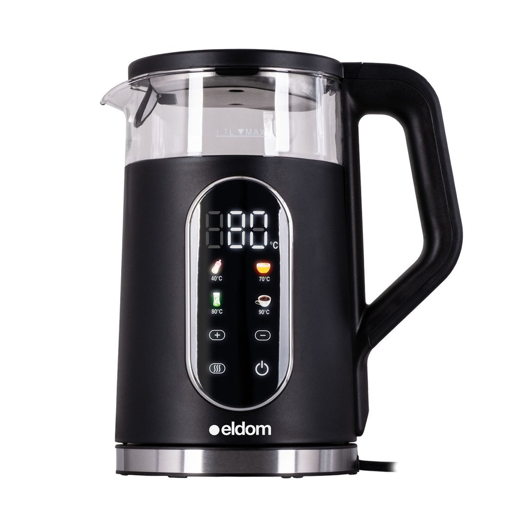 ELDOM CORDLESS KETTLE WITH TEMPERATURE CONTROL C560 NUVIA