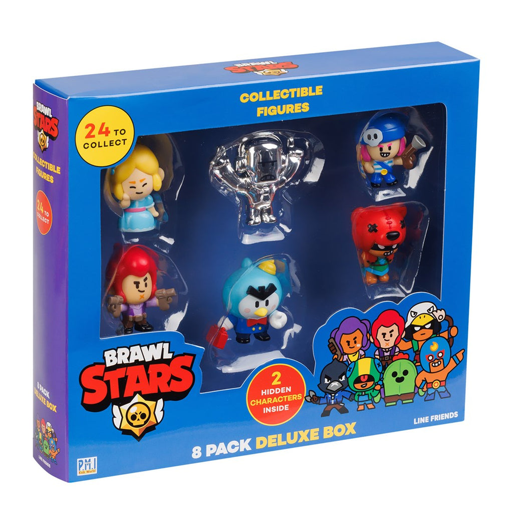 BRAWL STARS S1 Figures - 8 Pack Deluxe Box Ver. B