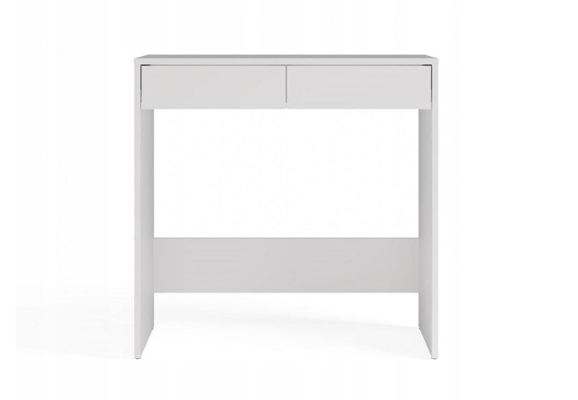 Topeshop MARINA 2S Desk White with 2 Drawers