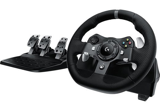 Logitech G G920 Black USB Steering wheel + Pedals Analogue MAC  PC  Xbox