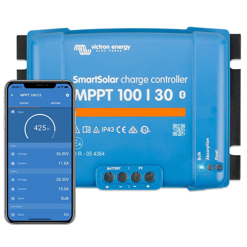 SmartSolar MPPT 100/30 Solar Charge Controller