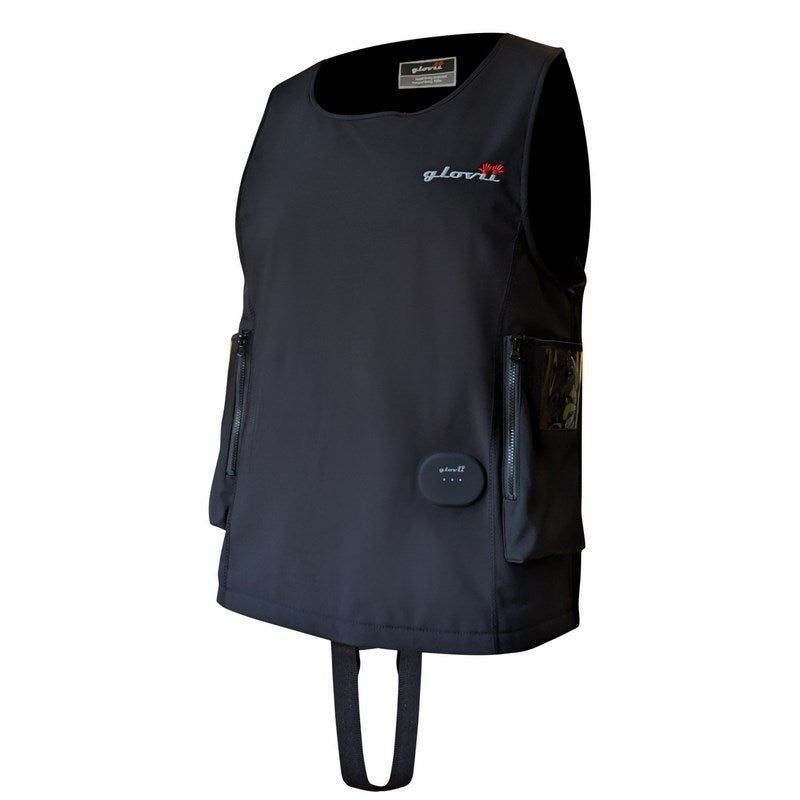 Glovii Water Sport Vest GMV2M - Softshell - Black - Size M - 2247 g - 364x310x115mm