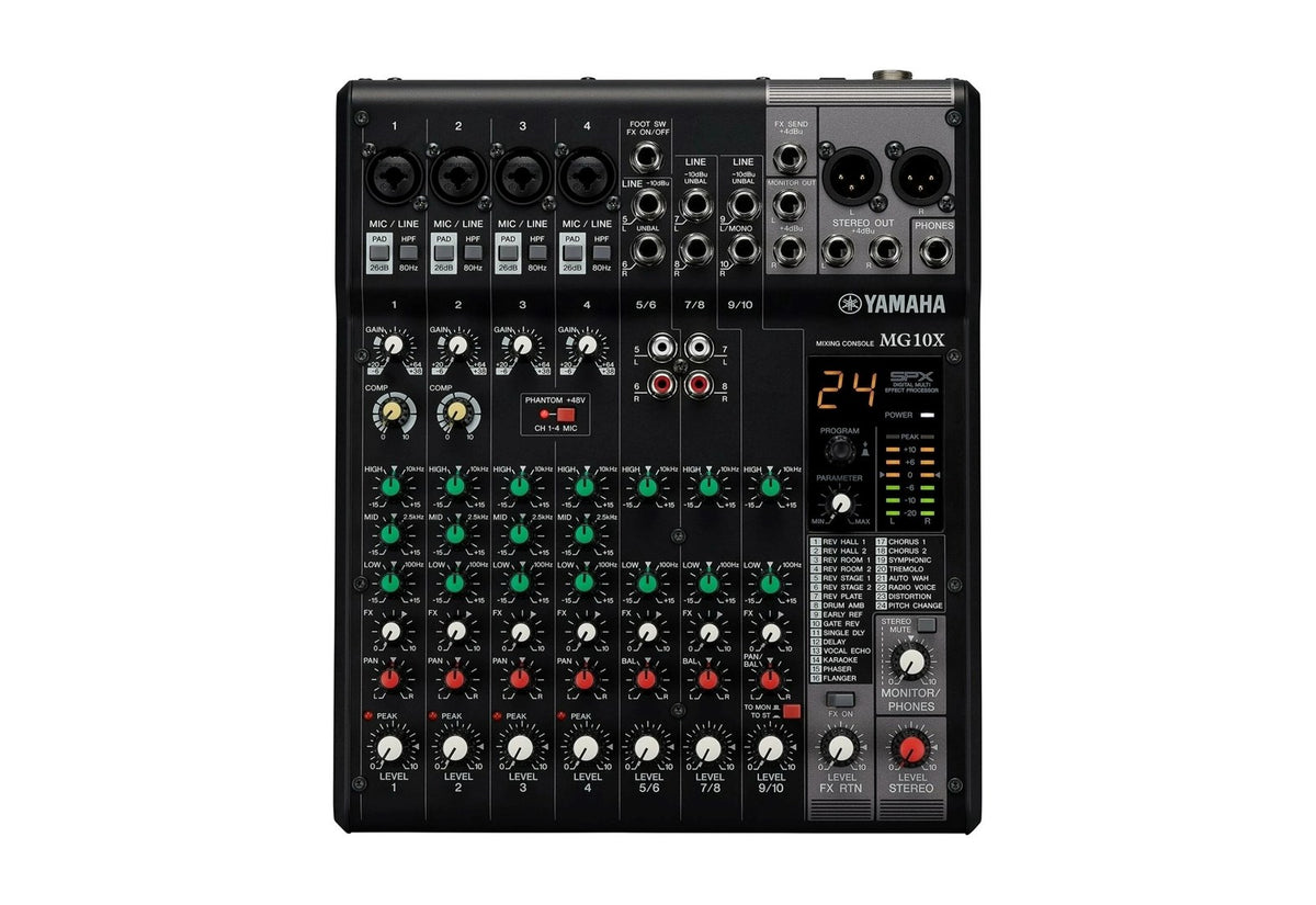 Yamaha MG10X CV 10-Channel Mixing Console