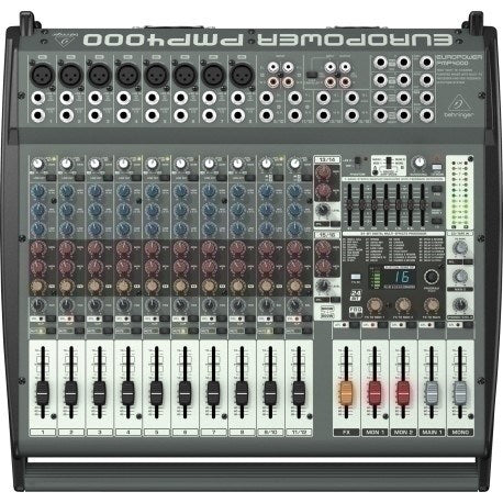 Behringer PMP4000 Audio Mixer 20 Channels 10 - 200000 Hz Black