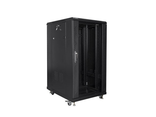 LANBERG Free Standing 19 Rack Cabinet 22U 600x800 Black